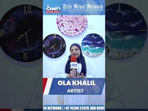 Ola Khalil at DIAC Stories of Strength, Sea & Stars | Egyptian Artist Spotlight | DXB News Network
