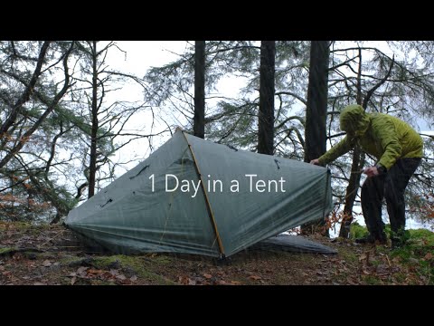 Solo Wild Camp in Rain and Wind
