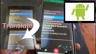 How to Factory Reset Chinese Tablet with Chinese Recovery