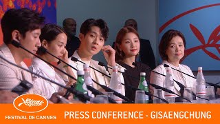 GISAENGCHUNG  Press conference  Cannes 2  EV