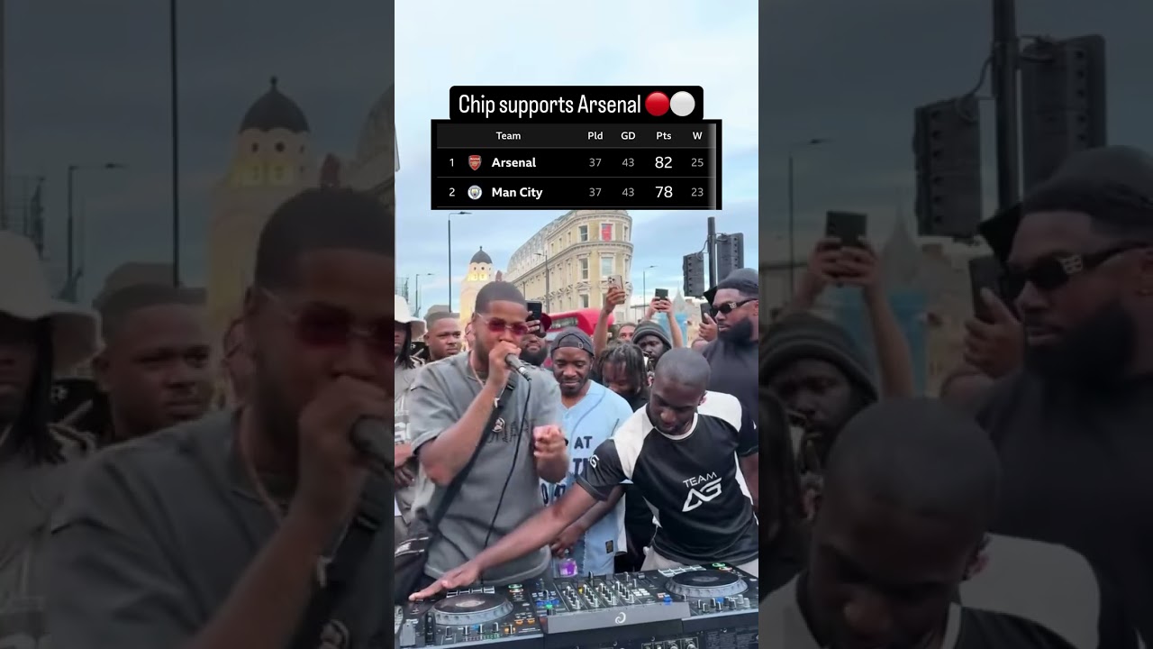 officialchip supports Arsenal 🔴⚪️🏆#djagonline #teamag #ukdj #tiktokdj #djlife AG Fest 2026 -