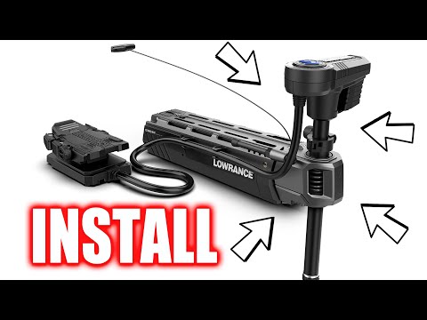 Lowrance GHOST Trolling Motor FULL INSTALL