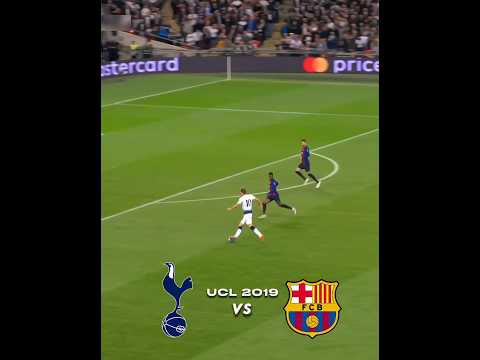 Tottenham vs Barcelona 2019.