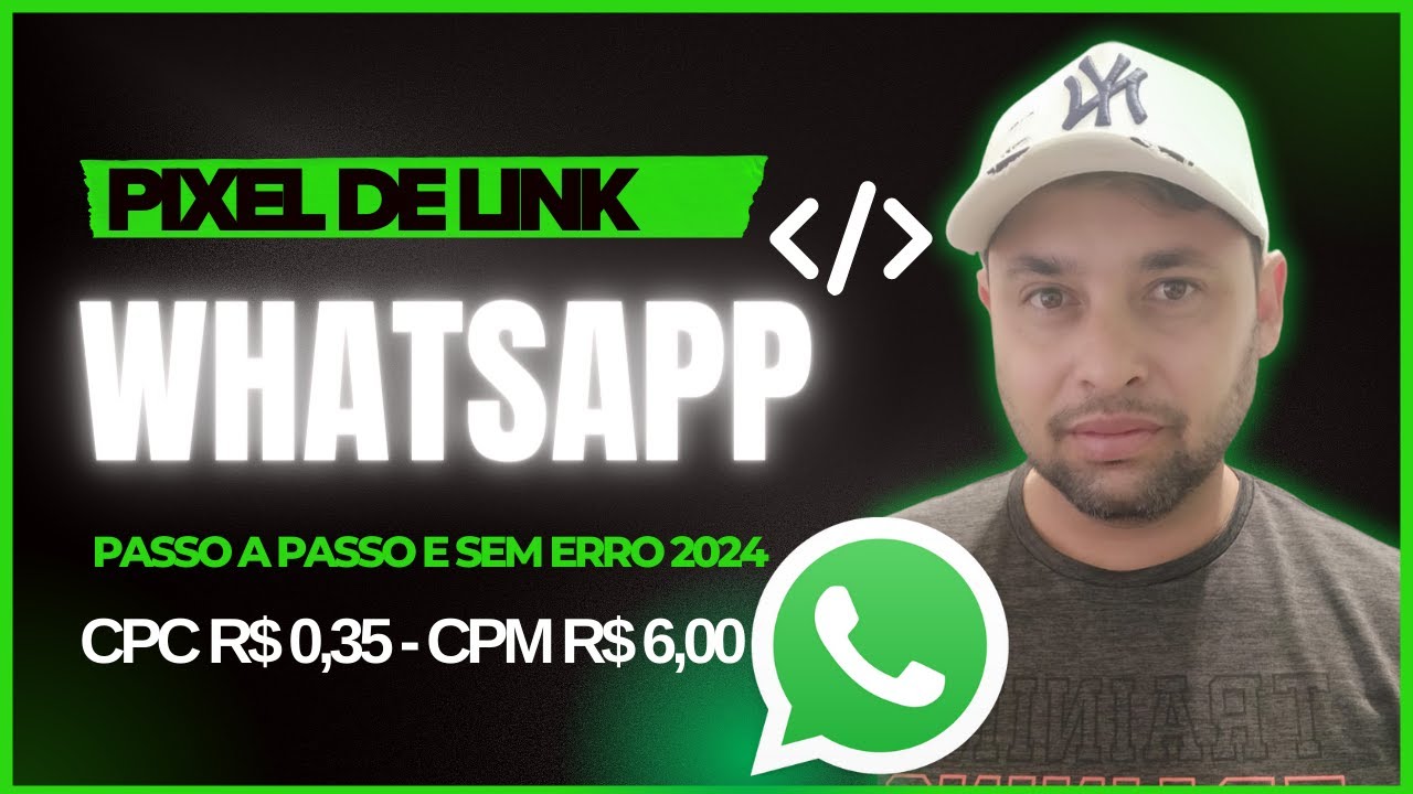 🟢CRIANDO UM PIXEL DE CONVERSA PARA O WHATSAPP [ATUALIZADO]