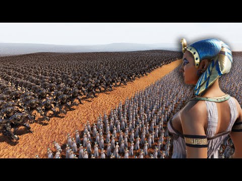1000 CLEOPATRA TAKE ATTACK 600000 TROLLS. Ultimate Epic Battle Simulator 2. uebs 2