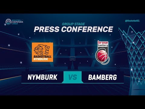 CEZ Nymburk v Brose Bamberg - Press Conference - Basketball Champions League 2018-19