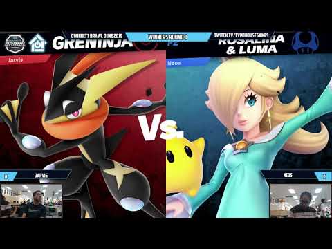 Gwinnett Brawl June 2019 - Jarvis(Greninja) VS Neos(Rosaluma) - W. Round 3