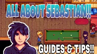 Sebastian THE LONER | Marriage Candidate Guide in Stardew Valley