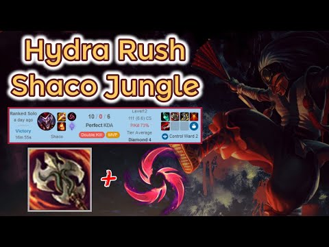 Hydra First Shaco making The Enemies Surrender! [League of Legends] Full Gameplay - Infernal Shaco