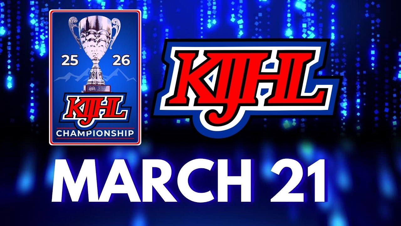 KIJHL Gameday - March 21/26 - Round 2