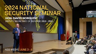 Hon. David Norquist | Deputy Secretary of Defense 2019 -2021| Army War College | NSS Week June 3 - 6