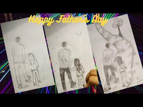 Happy Fathers Day | Fathers Day Special Drawing...