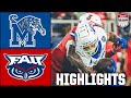 Memphis Tigers Vs Florida Atlantic Owls Full Game Highlights ESPN College Football
