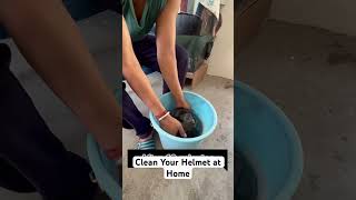 Cleaning Dirty Helmet at Home Easy Steps  #helmet #helmets #cleaning #clean #khushboovikashbisht