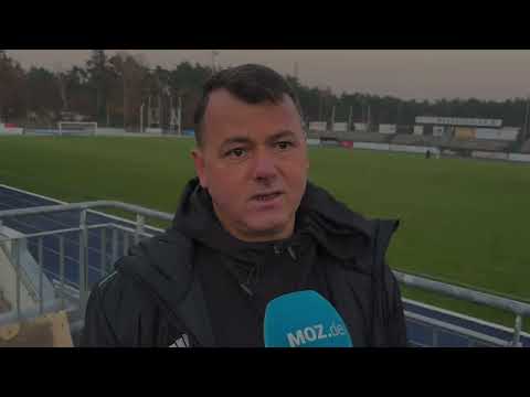 Brandenburg League football: Ludwigsfelde - Altlüdersdorf, interview with Rezart Cami and Dariusz...