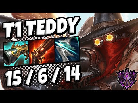 T1 Teddy Jhin vs Twitch [ ADC ] Ranked Master EUW ✅