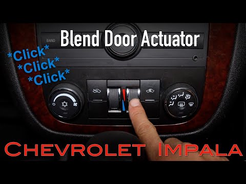 Blend Door Actuator Replacement | Chevrolet Impala