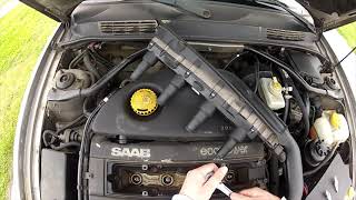 1994-2002 Saab 93 turbo spark plug change