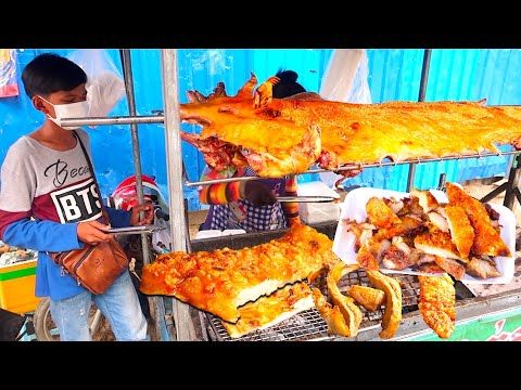 Pattaya Grilled Pig The Best Street Food in Phnom Penh