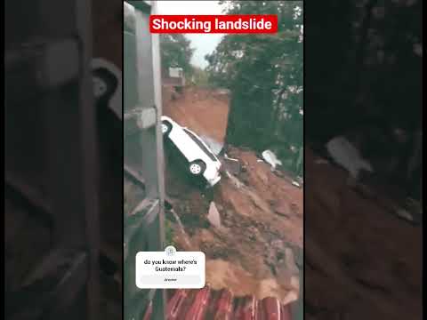 Landslide in San Juan Atitan, Huehuetenango - Guatemala - July 2025 #disaster #breakingnews #nature