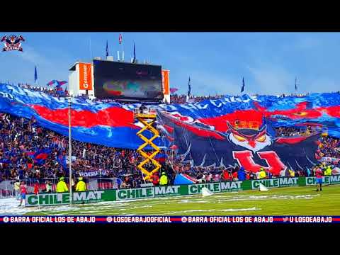 "LOS DE ABAJO - U DE CHILE VS zorras (15/04/2018)" Barra: Los de Abajo • Club: Universidad de Chile - La U