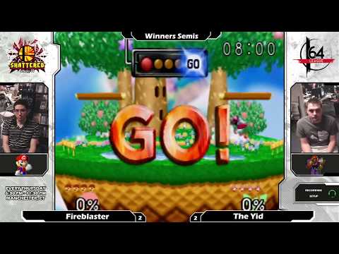Smash 64: Fireblaster (Yoshi) V The Yid (Yoshi) - Shattered 112 Tournament SSB64