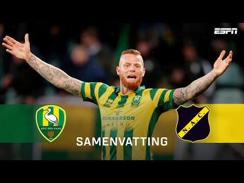 Kolderieke EIGEN GOAL en RODE KAART in Den Haag😮 | Samenvatting ADO Den Haag - NAC Breda
