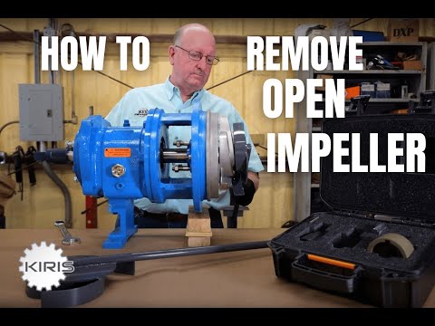 Part of a video titled How to Remove an Open Centrifugal Pump Impeller Safely - YouTube