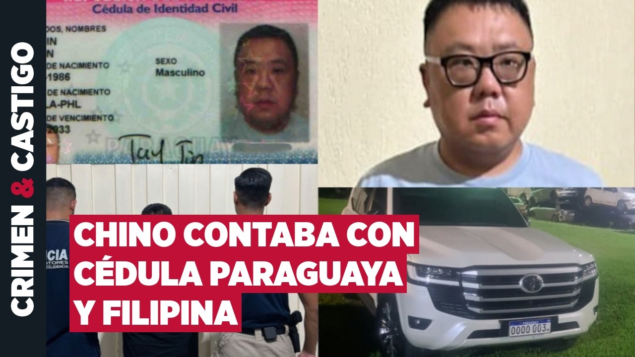 Chinese man wanted by Interpol arrested in Luque: sentenced to life imprisonment for multiple scams