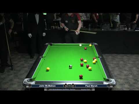 2019 Seniors World Masters Qualifiers - John McMahon v Paul Marsh