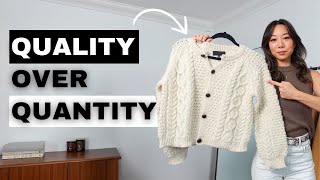 How To Shop For High Quality Clothes In 2026 | Buy Less But Better