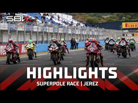 FULL HIGHLIGHTS: Superpole Race at Jerez 🔚 | 2026 #SpanishWorldSBK 🇪🇸