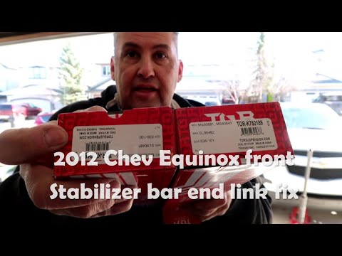 2010-2019 Chevrolet Equinox front Stabilizer bar/Sway bar end link replacement