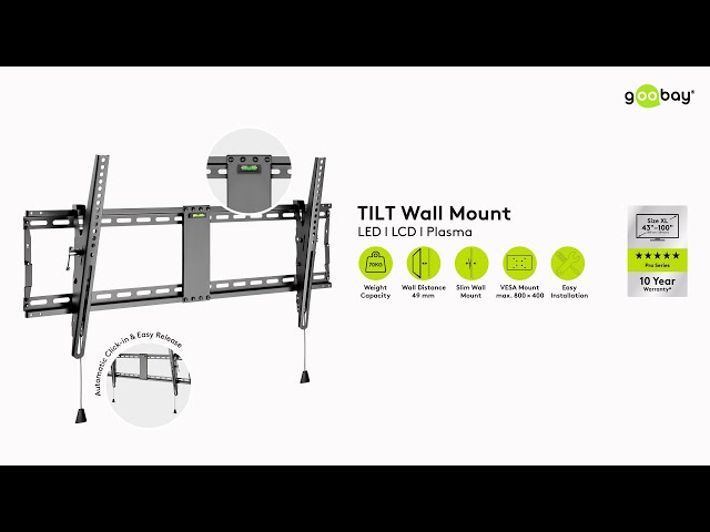 Vidéo teaser pour TV Wall Mount Pro TILT (XL)