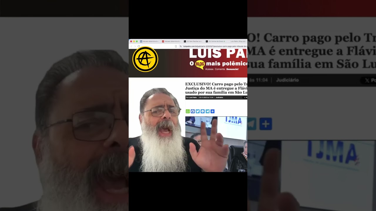 XANDÃO manda FAZER BUSCA e APREENSÃO em JORNALISTA do MARANHÃO para PROTEGER PENDURICALHO do DINO