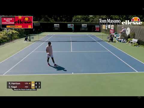Sumit Nagal vs Ryan Harrisson - 2022 Ellesse Pro Tennis Challenge