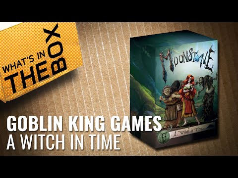 Unboxing: Moonstone - A Witch In Time | Goblin King Games
