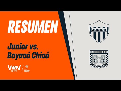Junior vs. Boyacá Chicó (resumen y goles) | Liga BetPlay Dimayor 2026-1 | Fecha 5