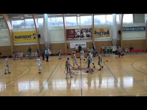 EYBL U17, Moskva BC Runa - Espoo Tapiolan Honka, IV veerandaeg, 18.01.2015, Jõhvi