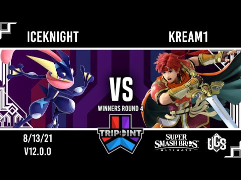 Tripoint Smash 109 - Winners Round 4 - IceKnight(Greninja) Vs. Kream1(Roy)
