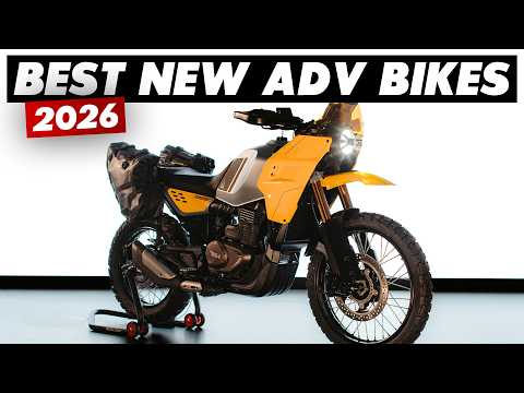 The 12 Best New & Updated Adventure Motorcycles For 2026!