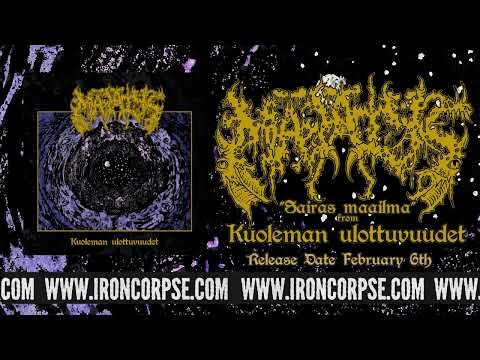 MÄDÄTYS "Sairas Maailma" (Official Track Premiere from "Kuoleman Ulottuvuudet") IRON CORPSE