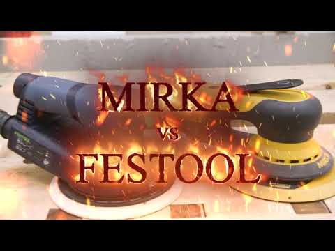 Mirka vs Festool EPIC Promo
