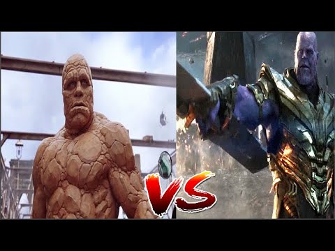 25thanos Vs 10000 The Thing Ben Grimm (1 vs 1) - Ultimate Epic Battle Simulator