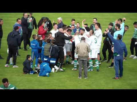 Ittiri calcio. Festa della vittoria del Campionato 2015-2016 di Seconda Categoria