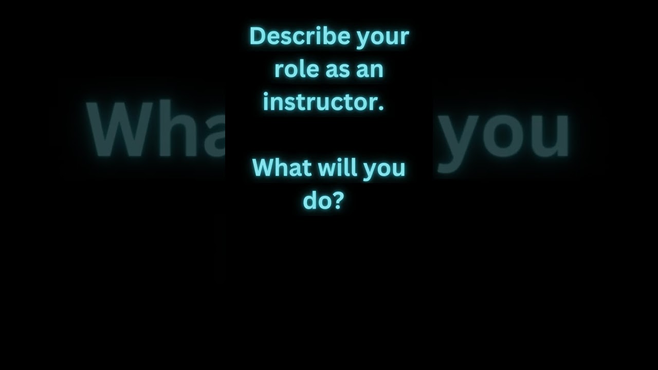 Tell us about you as a facilitator