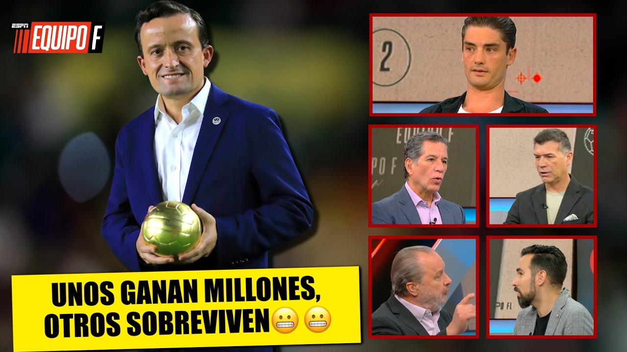 Solo la LIGA MX genera dinero, el resto del FUTBOL MEXICANO se CONFORMA CON MIGAJAS | Equipo F