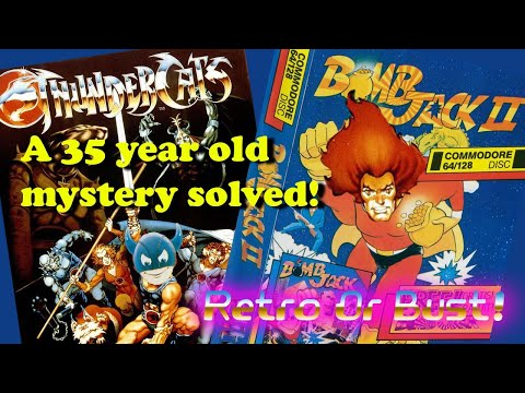 Why Has Bomb Jack 2 Got A Familiar Theme Tune On The Commodore 64? | Retro Or Bust! | Retro Bytes