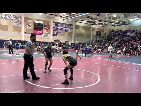 101 lbs Cons. Round 2 - Asia Rialmo, Yucca Valley vs Emma Herrera, Montclair