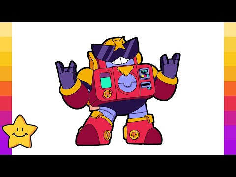 HOW TO DRAW SURGE | BRAWL STARS 🤘 EASY